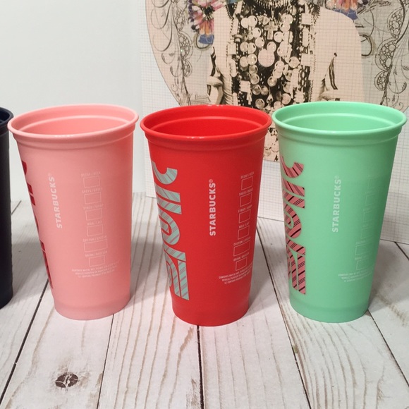 color changing Starbucks NEW 6 ct holiday - Picture 8 of 12